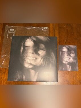 Ariana Grande Petal LONG SIG Signed Insert Vinyl